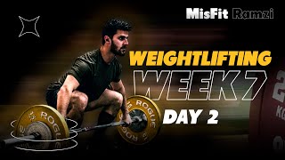 Weightlifting Day 31 Week 7 [upl. by Brent]