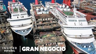 Cómo se demuelen cruceros de 300 millones de dólares  Gran negocio [upl. by Regina170]