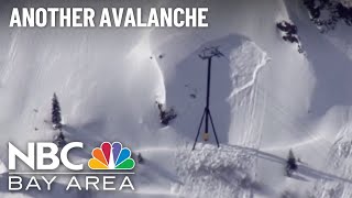 Another avalanche reported after deadly Palisades Tahoe incident [upl. by Weber]