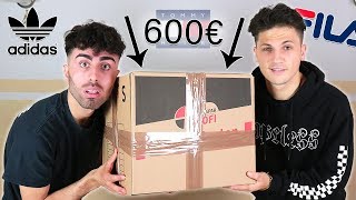 600€ MYSTERY BOX KLAMOTTEN  Adidas FILA Tommy Hilfiger [upl. by Infield]