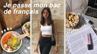 je passe le bac de français  productiv’ vlog [upl. by Etteniotna]