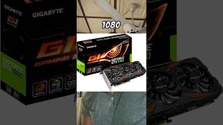 Gtx 1080 vs rtx 2060 pcbuild tecnology pcgaming gtx1080 shorts [upl. by Nivets]