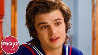 Top 10 Times Steve Harrington was the Best on Stranger Things [upl. by Akisej]