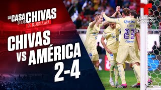 Highlights amp Goals  Chivas vs América 24  Telemundo Deportes [upl. by Ennoitna]