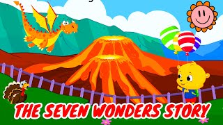 The Seven Wonders Story for Preschoolers preschool [upl. by Mellins]