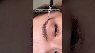 Easiest way to do Soap brows  Bushy brows tutorial 🤍  big sister tutorials [upl. by Clo]