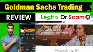 Goldman Sachs Trading Real Or Fake  Goldman Sachs legit or Scam  Goldman Sachs Trading Review [upl. by Lebatsirhc]