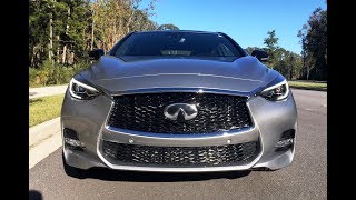 2018 INFINITI QX30 S  Performance Drive Review [upl. by Aigneis]