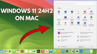 Install Windows 11 24H2 on MacBook Parallels [upl. by Atalanta]