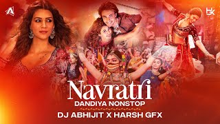 Dandiya Nonstop Mashup 2024  DJ Abhijit  Harsh GFX  Best Of Dandiya Garba Songs  Navratri 2024 [upl. by Lerner]