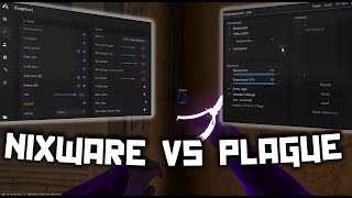 🤍Nixware vs 💙Plague crack Запенил изи Plague  ЧЕК ОПИСАНИЕ [upl. by Thorny]