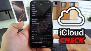 How To Check iCloud LOCK Status on iPhone 16 Pro Max [upl. by Hernando]