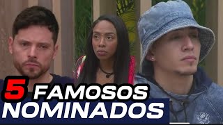 5 NUEVOS FAMOSOS NOMINADOS EN LA CASA DE LOS FAMOSOS COLOMBIA [upl. by Ariom963]