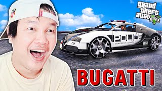 បងធំភ្នំពេញទិញឡានថ្មីBugatti Veyronដេញចាប់ចោរ GTA 5 Remastered Police Michael Part 4 Cambodia [upl. by Adnalohs]