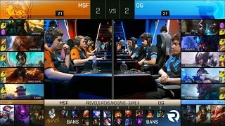 MSF vs OG Game 5 Highlights  MISFITS vs ORIGEN 2017 EULCS PROMOTION TOURNAMENT [upl. by Kezer]