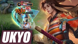 Maple Frost Ukyo Tachibana 120 FPS Gameplay Ukyos Best Skin [upl. by Yennep]