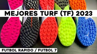 Las MEJORES TURF TF de 2023  FÚTBOL RÁPIDO  FÚTBOL 7 [upl. by Atinomar995]