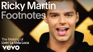 Ricky Martin  Livin La Vida Loca Vevo Footnotes [upl. by Siuqaj898]