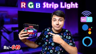 DesiDiya LED Strip Light Unboxing and Review [upl. by Anyek977]