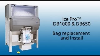 How to change bags on an Ice Pro [upl. by Htrow28]