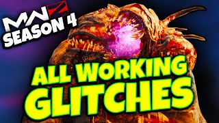 ALL BEST WORKING GLITCHES After All Patches Season 4 Zombies MW3 [upl. by Leifeste610]