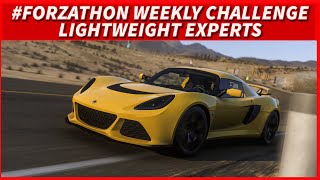 FH5 Forzathon Weekly Challenge LIGHTWEIGHT EXPERTS [upl. by Padriac363]