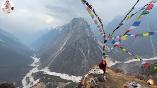 ༄།།གནས་མཆོག་ལ་ཕྱི་རྗེ་བརྩུན་མི་ལ་རས་པའི་སྒྲུབ་གནས།། ལ་ཕྱི་ཟེ་ཕུག Highest Cave of Milarepa in Lapchi [upl. by Ireva537]