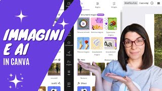 Intelligenza Artificiale per immagini in Canva [upl. by Schubert224]