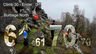 Climb 30  Day 3  Ender  Burbage North  Peak District [upl. by Dalila520]