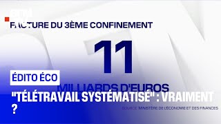 quotTélétravail systématiséquot  vraiment [upl. by Yrdnal]