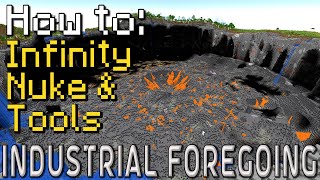 How to Industrial Foregoing  Infinity Tools Minecraft 1201 [upl. by Agretha93]