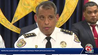 NOPD releases body camera footage from officer shooting in Gentilly [upl. by Emanuele]