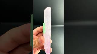 Kunzite with Tourmaline from Afghanistan  Fine Art Minerals  Kunzite  Tourmaline [upl. by Lorusso]