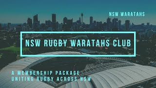 NSW Rugby Waratahs Club  A membership package uniting rugby across NSW [upl. by Nesilla]