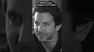 Bradley Cooper “Mi mentalidad es muy simple yo solo quiero llegar ser mejor” [upl. by Melentha]