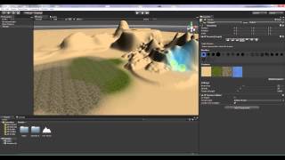 Unity3D Terrain tutorial [upl. by Eisenhart]