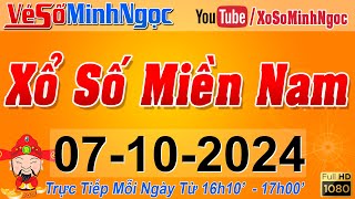 XSMN Minh Ngọc  Trực tiếp Xổ Số Miền Nam  KQXS Miền Nam ngày 07102024 KQXS Hôm Nay XSTT XSKT [upl. by Bella]