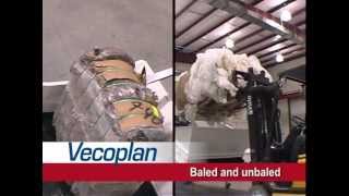 Plastic Shredding  Vecoplan [upl. by Beacham9]