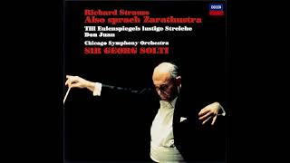 R STRAUSS Don Juan Op20 Chicago Symphony OrchestraGEORG SOLTI [upl. by Gibb]