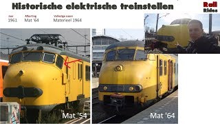 Historische Elektrische Treinen Een Overzicht [upl. by Atiuqes237]