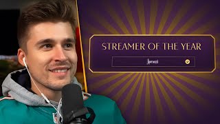 Ludwig Votes for Streamer of the Year [upl. by Ydnab575]