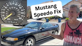 Fix Your SN95 Mustang Speedometer amp Odometer With This Easy Solution [upl. by Adnamor]