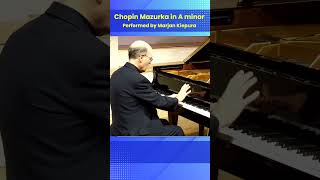 The Chopin Mazurka in A minor Op 68 No 2 performed by Marjan Kiepura [upl. by Anohsal]