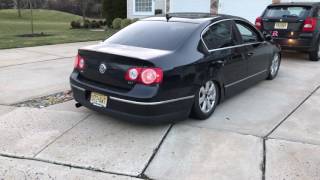 Bagged amp Straight Piped B6 Passat 20t [upl. by Cantu]