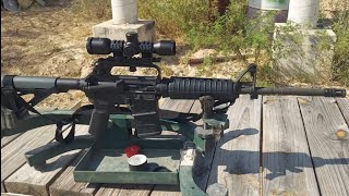 quotBushmaster XM15quot Accuracy with an Optic [upl. by Salvatore]