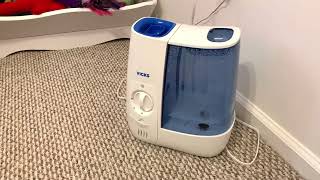 HONEST review on the Vicks Warm Mist Humidifier [upl. by Borer]