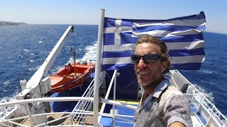 A GREEK FERRY JOURNEY  The Dodecanese Islands [upl. by Salvidor]