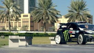 Ken Blocks Ultimate Exotic Playground in Dubai Gymkhana Ford Performance [upl. by Nor]