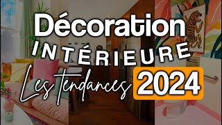 TENDANCE DÉCO 2024  On adopte quoi  Style  couleurs  objets [upl. by Esiuolyram]