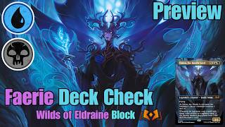 Preview Deck Check  Dimir Faerie Block Deck  Wilds of Eldraine  MTG Arena [upl. by Annam436]